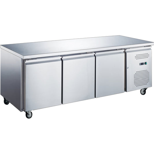 Commercial Freezer counter Ventilated 3 doors Depth 700mm